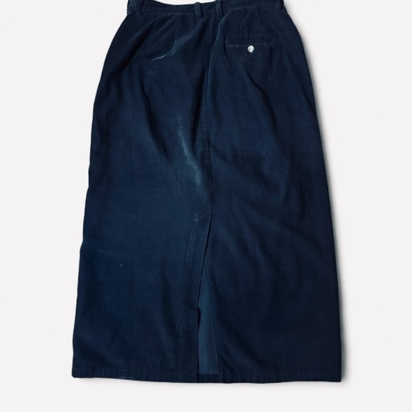 Eddie Bauer Classic 1990’s Black Corduroy Skirt - Picture 9 of 9